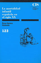 Portada de La mortalidad infantil española en el siglo XX