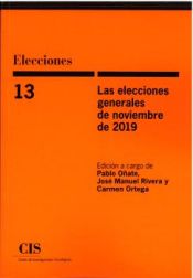 Portada de Las elecciones generales de noviembre de 2019