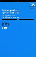 Portada de Opini&oacute;n p&uacute;blica y opini&oacute;n publicada