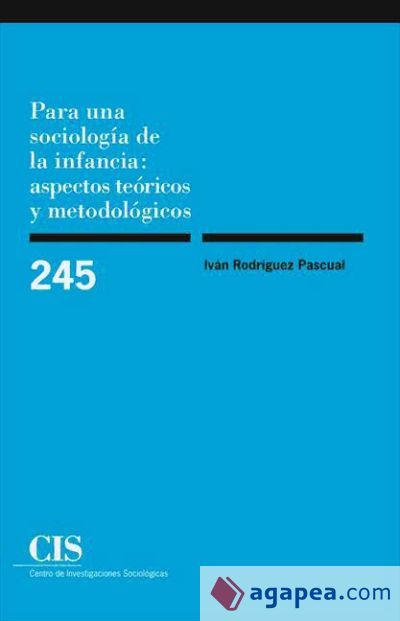Para una sociolog&iacute;a de la infancia