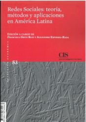 Portada de Redes Sociales: teoría, métodos y aplicaciones en América Latina