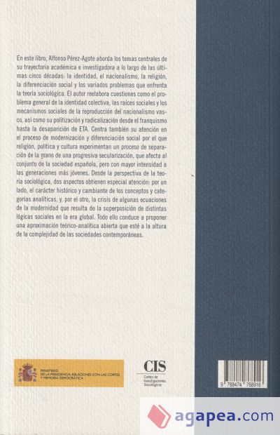 Religión, política e identidad colectiva: Hacia una deriva analítica y abierta de la teoría sociológica