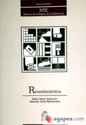 Portada de NORMAS TECNOL&Oacute;GICAS DE LA EDIFICACI&Oacute;N. NTE. REVESTIMIENTOS