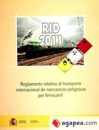 RID - 2011. REGLAMENTO TRANSPORTE INTERNACIONAL FERROCARRIL MERCANCIAS