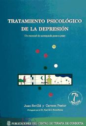 Portada de Tratamiento psicológico de la depresión: un manual de autoayuda paso a paso