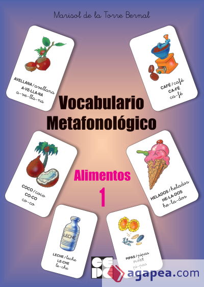 Vocabulario Metafonológico. Alimentos 01