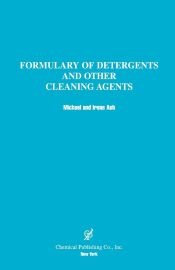Portada de Formulary of Detergents & Other Cleaning Agents