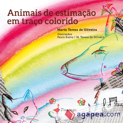 Animais de Estimação em traço colorido (Ebook)