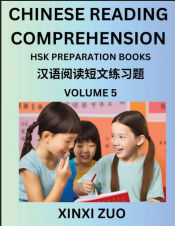 Portada de Chinese Reading Comprehension (Part 5)- Read Captivating Traditional Chinese Stories with Multiple Questions and Answers, Learn Ancient Culture, HSK Preparation Books