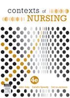 Portada de Contexts of Nursing (Ebook)