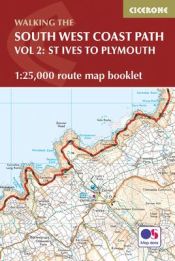 Portada de South West Coast Path Map Booklet - Vol 2: St Ives to Plymou