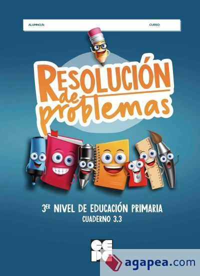 Hipatia, Resoluci&oacute;n de Problemas Cuaderno 3.3. 3&ordm; Educaci&oacute;n Primaria