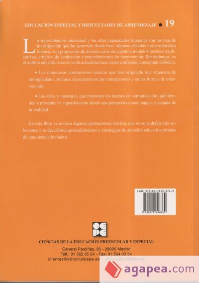 Altas capacidades intelectuales Altas capacidades intelectuales