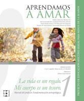 Portada de Aprendamos a Amar 5-10. Manual te&oacute;rico. Fundamentaci&oacute;n antropol&oacute;gica
