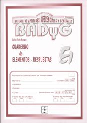 Portada de Badyg E1. Cuaderno aplicacion/respuesta