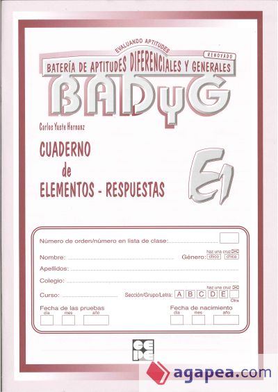 Badyg E1. Cuaderno aplicacion/respuesta