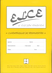 Portada de Exploracion del lenguaje comprensivo y expresivo (ELCE): Cuadernillo de respuesta