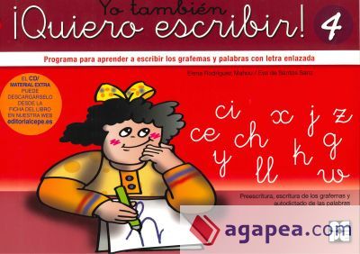Yo tambien quiero escribir. 4 Yo tambien quiero escribir. 4