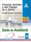 Ciencias sociales y del trabajo de la junta de andalucía. Cuerpo superior facultativo.Temario parte específica volumen iv.