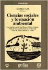 Ciencias sociales y formación ambiental