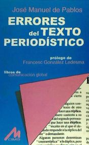 Portada de Errores del texto periodístico