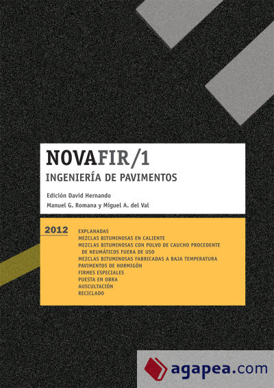 NOVAFIR/1 . Ingeniería de pavimentos