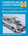 Citroen Berlingo & Peugeot Partner Petrol & Diesel (96 - 10) Haynes Repair Manual