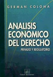 Portada de ANALISIS ECONOMICO DEL DERECHO