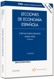 Portada de Lecciones de economía española