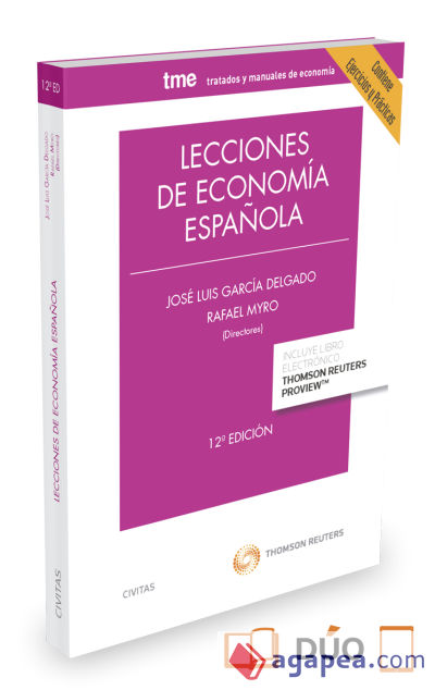 Lecciones De Economia EspaÑola Jose Luis Garcia Delgado Rafael Myro