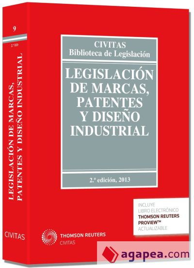 Legislacion de marcas, patentes y diseño industrial (DÚO)