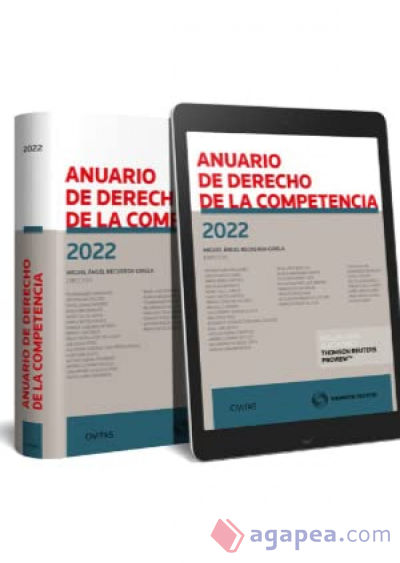 Anuario de derecho de la competencia 2022