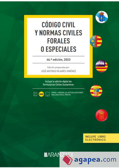 Código civil y normas civiles florales o especiales