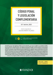 Portada de Código penal y legislacion complementaria 2023 (duo)