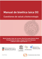 Portada de Manual de bioetica laica (ii) - cuestiones de salud y biotecnologia
