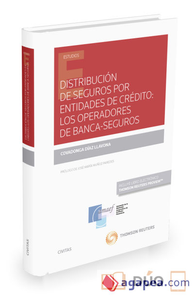 Distribución de seguros por entidades de crédito