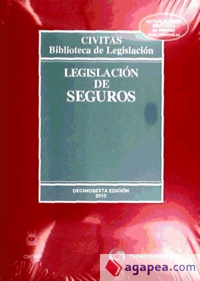 LEGISLACION DE SEGUROS 16 ED 2010