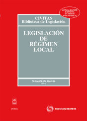 Portada de Legislación de Régimen Local