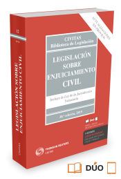 Portada de Legislación sobre enjuiciaminto civil