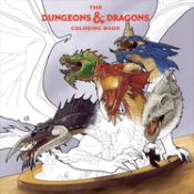 Portada de The Dungeons & Dragons Coloring Book: 80 Adventurous Line Drawings