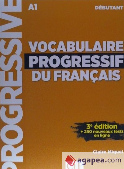 Vocabulaire progressif du français - Niveau débutant - 3ème édition - Livre + CD + Appli-web
