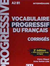 Portada de Vocabulaire progressif du français - Niveau intermédiaire - Corrigés - 3ème édition