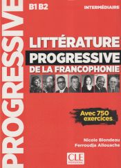 Portada de Littérature progressive de la francophonie niveau intermédiaire B1/B2 - Livre - Nouvelle couverture