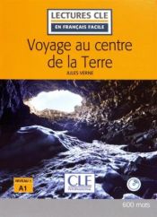 Portada de VOYAGE AU CENTRE DE LA TERRE - NIVEAU 1/A1 LIVRE+CD - 2º EDITIÓN