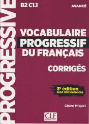 Portada de Vocabulaire progressif du francais avec 390 exercises - Avance (B2-C1.1). Corri