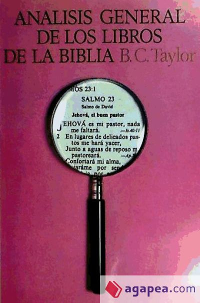 Analisis General de los Libros de la Biblia