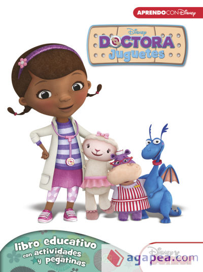 Doctora Juguetes (Libro educativo Disney con actividades y pegatinas)