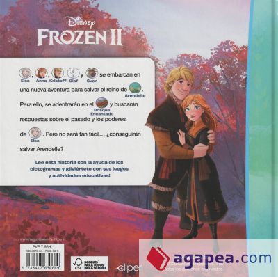 Frozen II. El viaje a casa (Mis lecturas Disney): Con pictogramas y actividades educativas