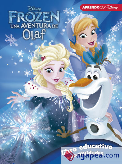 Frozen: una aventura de Olaf. Libro educativo Disney con actividades