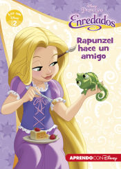 Portada de Leo con Disney Nivel 2. Rapunzel hace un amigo